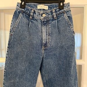 Ultra high rise mom jean